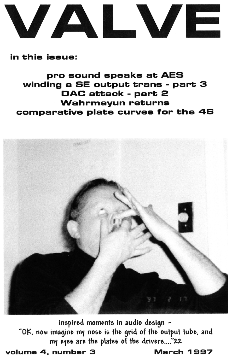 Magazine cover with text and a black and white photo of a person covering their eyes.