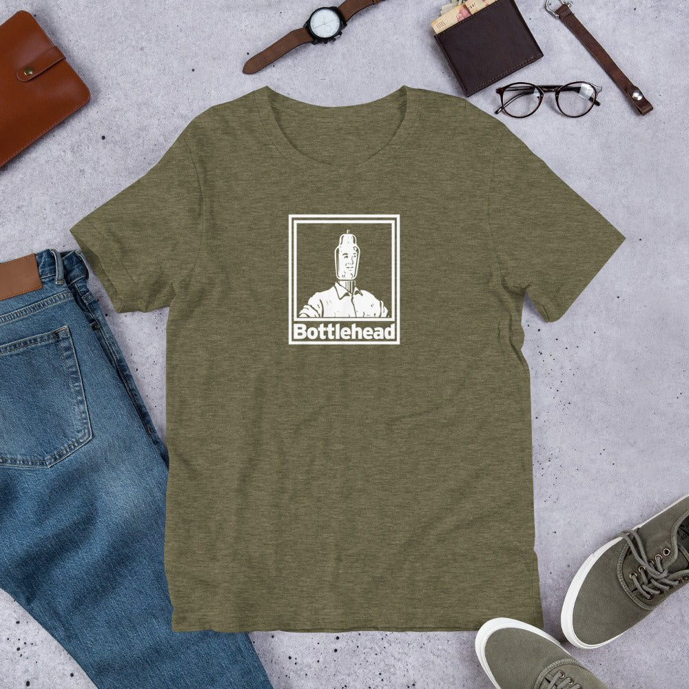 White Logo Bottlehead T-Shirt - Bottlehead