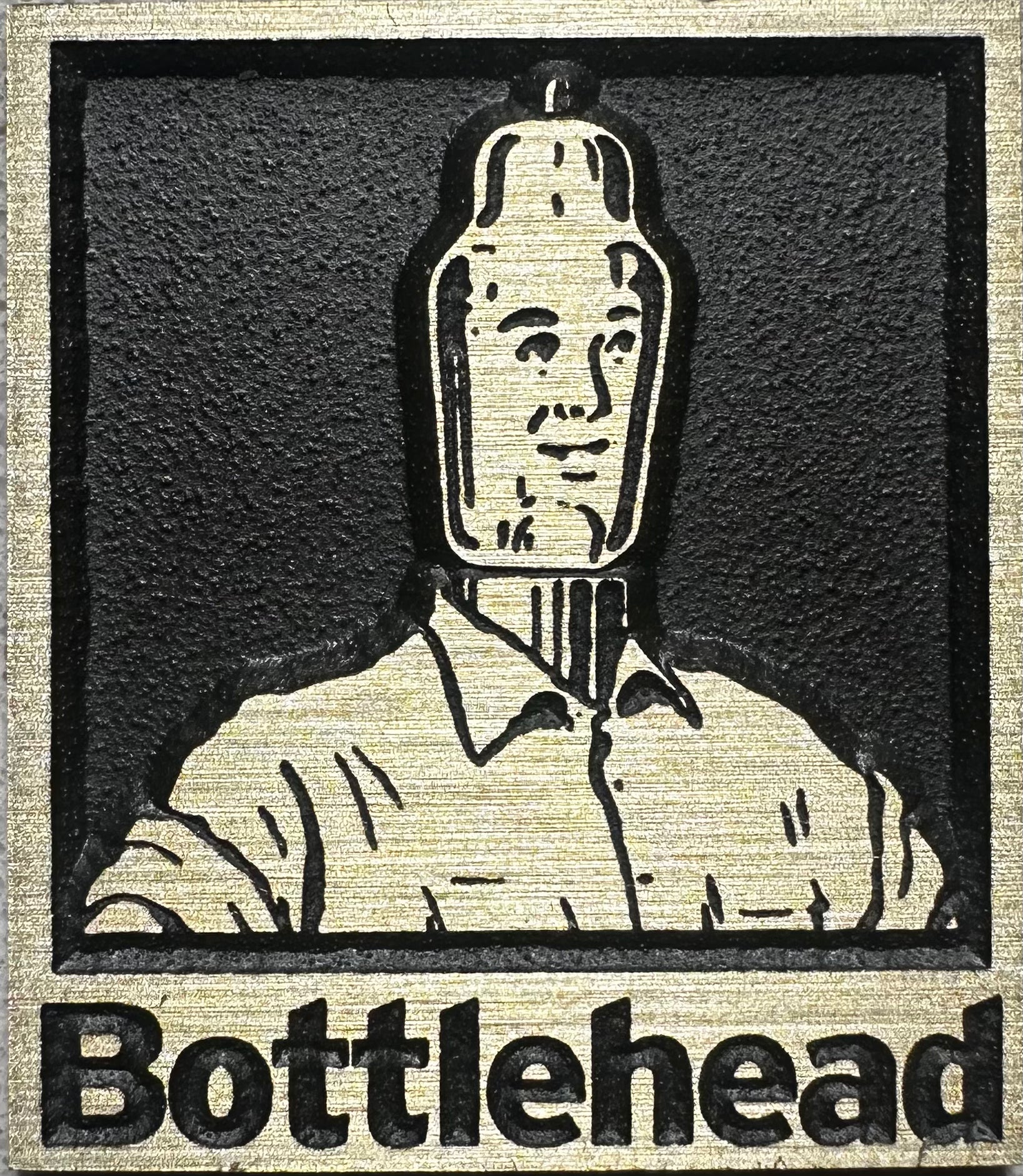 Bottlehead badge featuring the Bottlehead logo and the name Bottlehead.