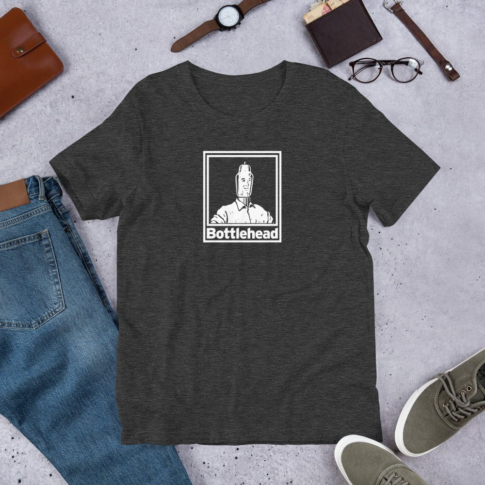 White Logo Bottlehead T-Shirt - Bottlehead